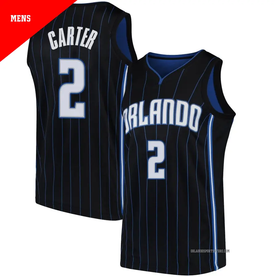 ＃2 Men's Jevon Carter Orlando Magic Black Swingman Jersey Statement Edition