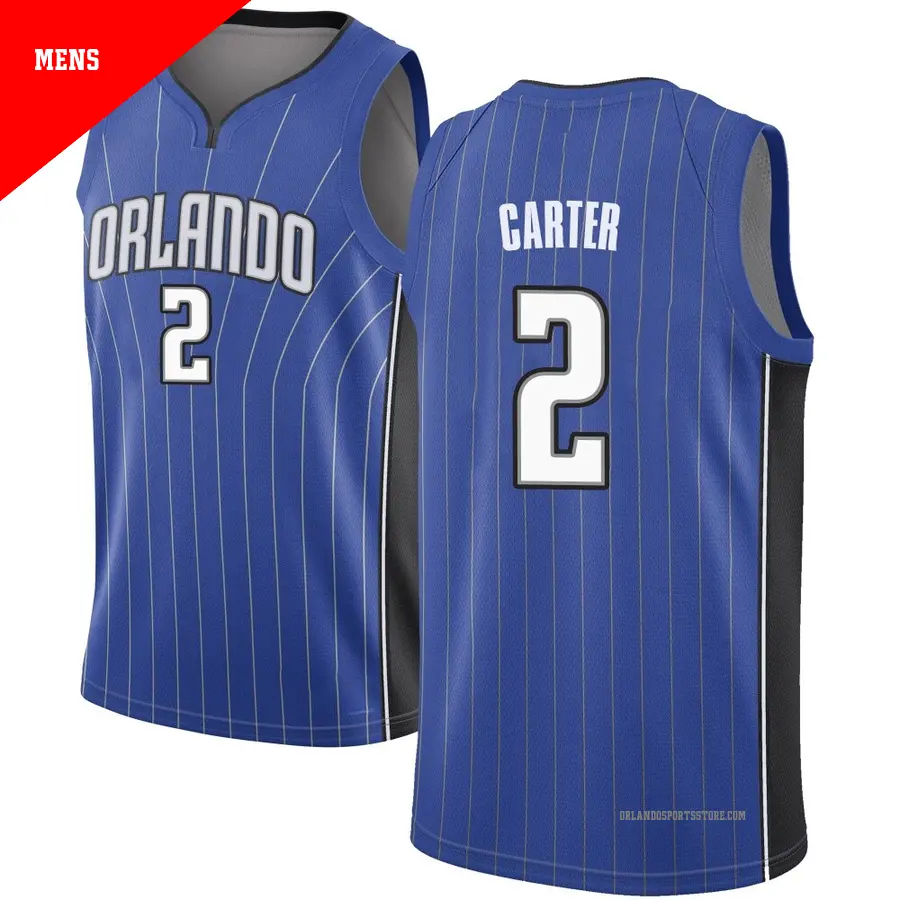 ＃2 Men's Jevon Carter Orlando Magic Royal Swingman Jersey Icon Edition