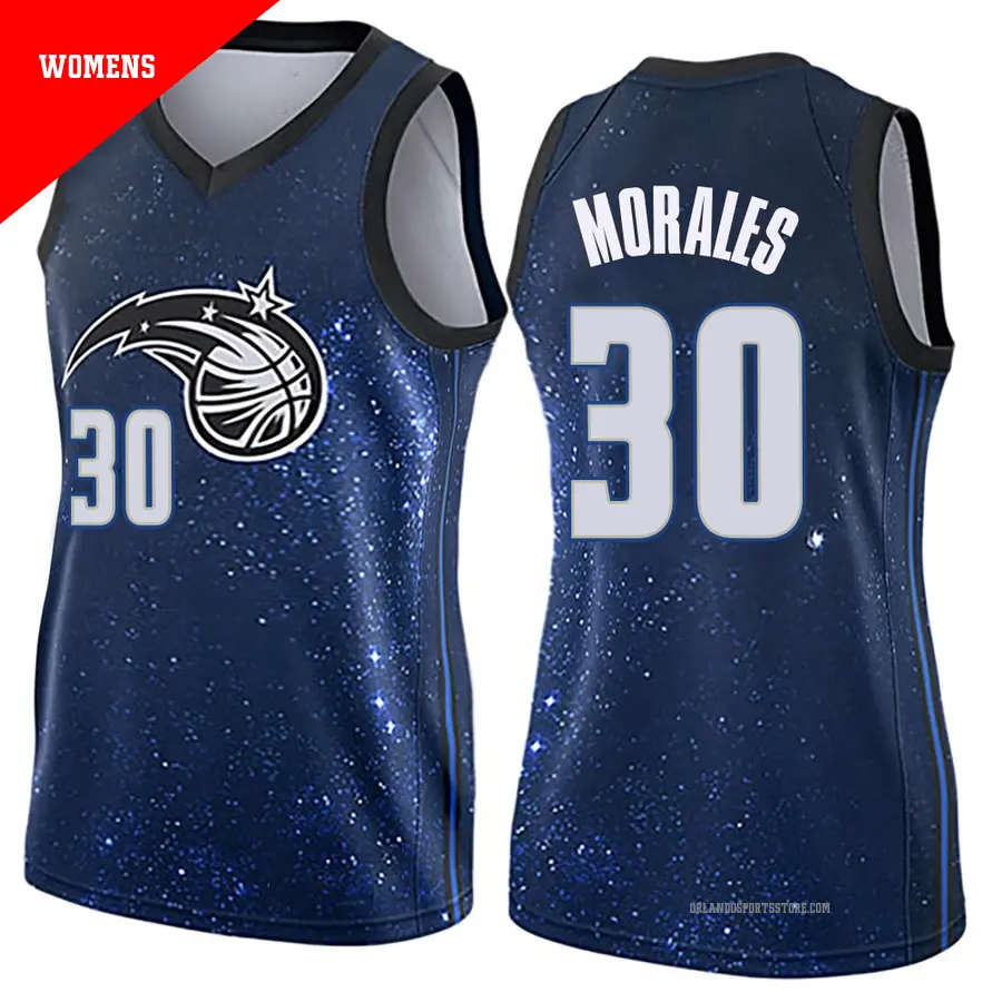 ＃30 Women's Alex Morales Orlando Magic Blue Swingman JerseyCity Edition
